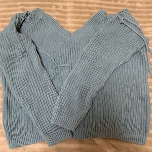 Cold Shoulder Sweater